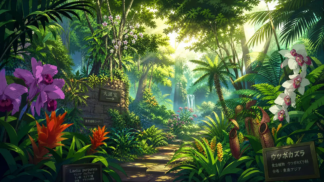 芒果视频热带雨林稀有植物视频教程：探秘亚马逊植物王国视频演示